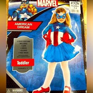 Superhero/Captain America costume